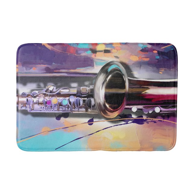 Saxophone Bath Mat (Front)