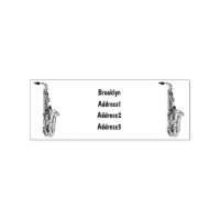 Saxophone cartoon illustration
