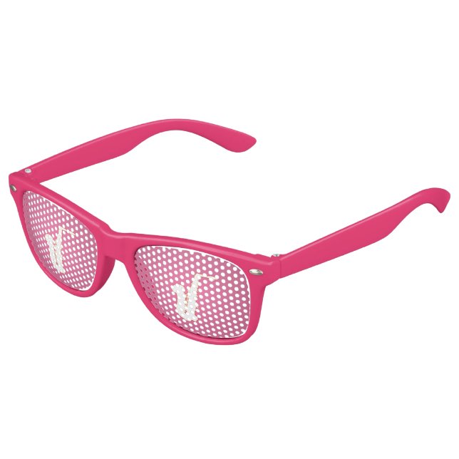 Saxophone cartoon kids sunglasses (Angled)