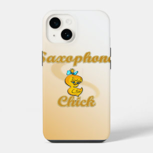 Saxophone Chick iPhone Case