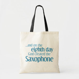 Saxophone Creation Tote Bag