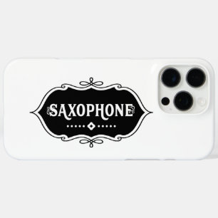 Saxophone Emblem  iPhone 16 Pro Max Case
