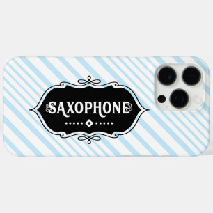 Saxophone Emblem iPhone 16 Pro Max Case