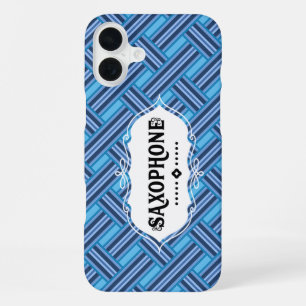 Saxophone Emblem iPhone 16 Plus Case