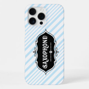 Saxophone Emblem iPhone 16 Pro Max Case