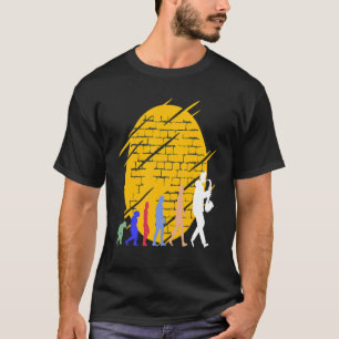 Saxophone Evolution Music Instruments Melody Rhyt T-Shirt