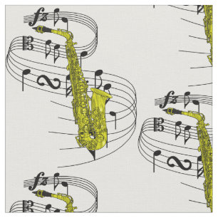 Saxophone Fabric