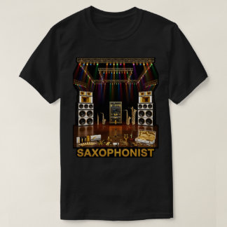 Saxophone Family: Soprano Alto Tenor Baritone T-Shirt