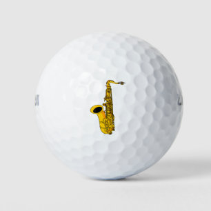 Saxophone golf balls
