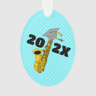 Saxophone Graduation  Ornament