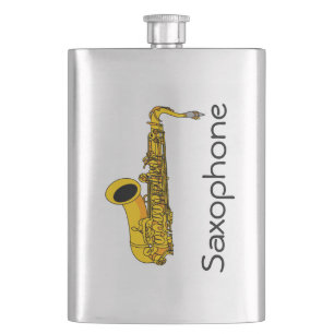 Saxophone Hip Flask