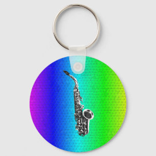 Saxophone Key Ring