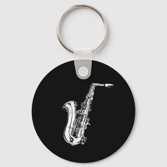 Saxophone Key Ring (Front)