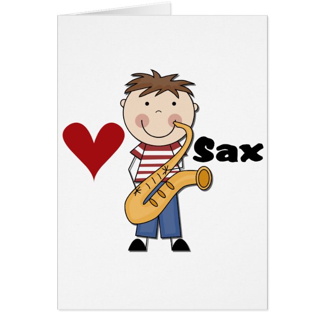 Saxophone - Male Tshirts and Gifts (Front)