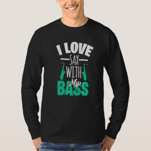 Saxophone Motif For Saxophone Player  3 T-Shirt