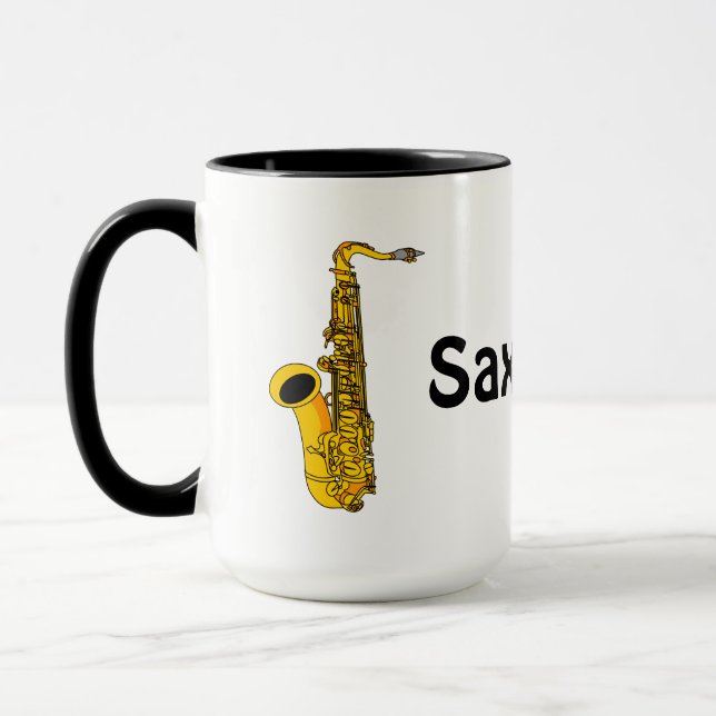 Saxophone Mug (Left)
