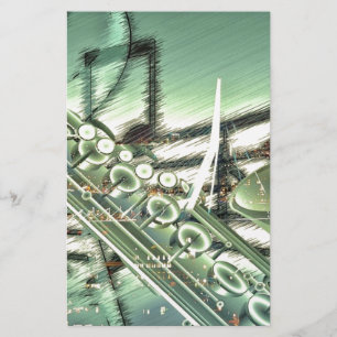 Saxophone music design accessories - customise stationery