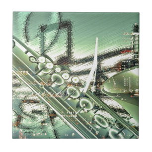 Saxophone music design accessories - customise tile