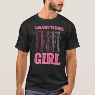 Saxophone Music Musical Instrument Musician Fun T-Shirt