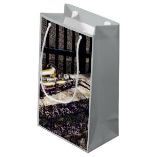 Saxophone on Wall Small Gift Bag