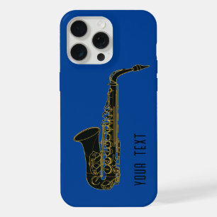 Saxophone - Personalizable iPhone 15 Pro Max Case
