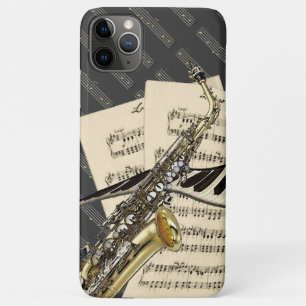 Saxophone & Piano Music iPhone 11 Pro Max Case