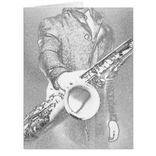 saxophone player