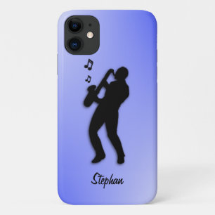 Saxophone Player iPhone 11 Case