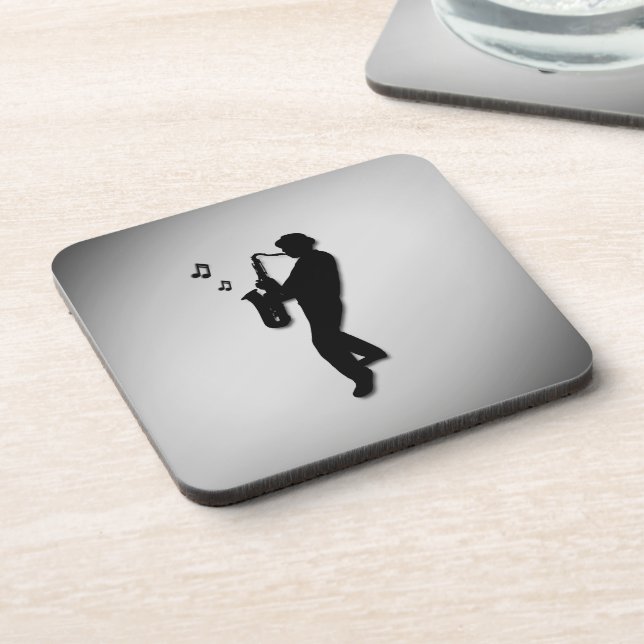 Saxophone Player Coaster (Left Side)