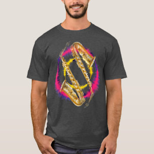 Saxophone Player Jazz-Band Music Lover T-Shirt