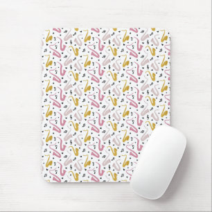 Saxophone Player Musician Jazz Mouse Pad