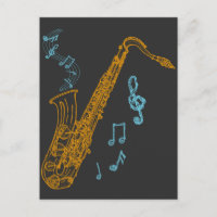 Saxophone Player Musician Jazz Music Art