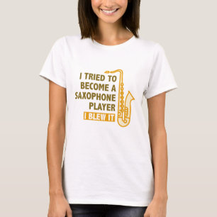 Saxophone Player T-Shirt