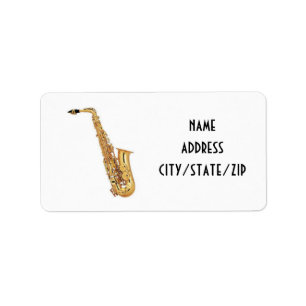 ***SAXOPHONE  PLAYER'S*** ADDRESS LABELS
