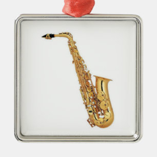 **SAXOPHONE PLAYER'S** CHRISTMAS ORNAMENT