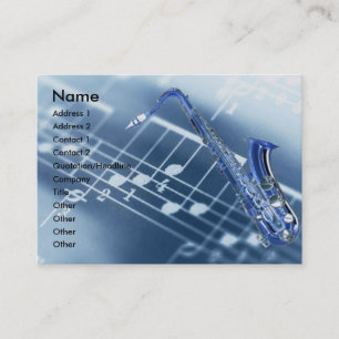 Saxophone Profile Card