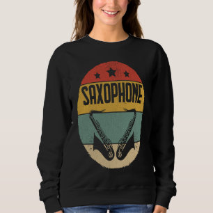 Saxophone Saxaphone Player Music Jazz Tenor 10 Sweatshirt