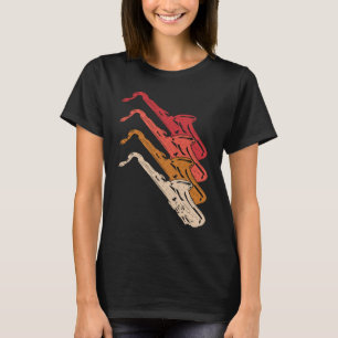 Saxophone Saxaphone Player Music Jazz Tenor 1 T-Shirt