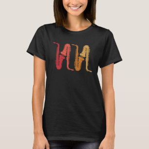 Saxophone Saxaphone Player Music Jazz Tenor 5 T-Shirt