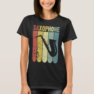 Saxophone Saxaphone Player Music Jazz Tenor T-Shirt