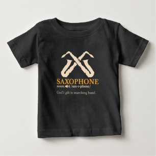 Saxophone - Saxophone Definition Baby T-Shirt