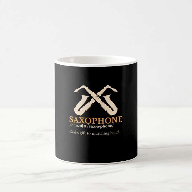 Saxophone - Saxophone Definition Coffee Mug (Center)