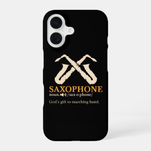 Saxophone - Saxophone Definition iPhone 16 Case