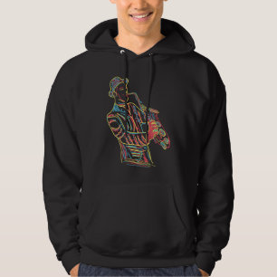 Saxophone Saxophone Player And Musician Hoodie