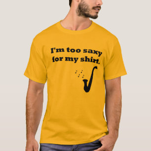 Saxophone shirt