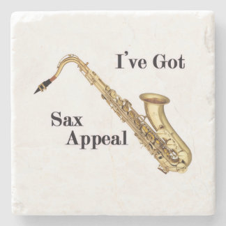 Saxophone Stone Coaster