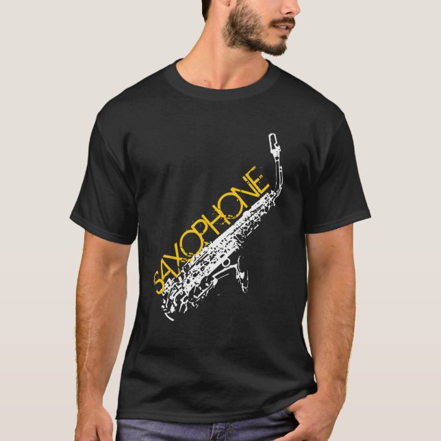 Saxophone T-shirt (Front)