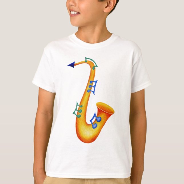 Saxophone T-Shirt (Front)
