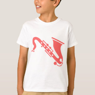 Saxophone - Tropical Pink T-Shirt