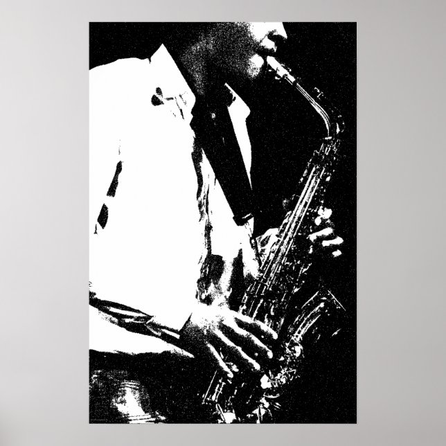 Saxophone wapcna poster (Front)